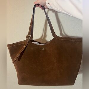 NWT Coach Gramercy Warm Brown Suede Bag